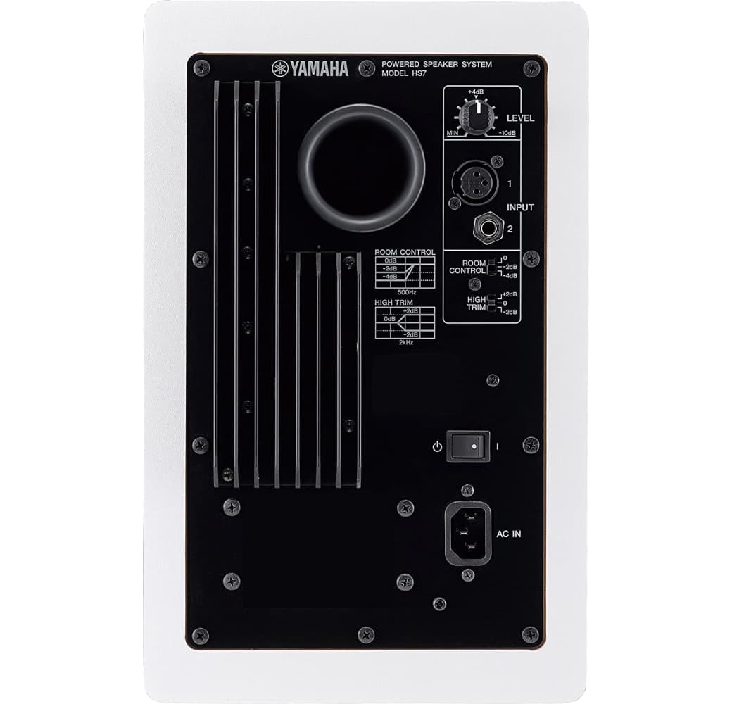 White Yamaha HS7 Active 2-Way Nearfield Monitor (Piece).4