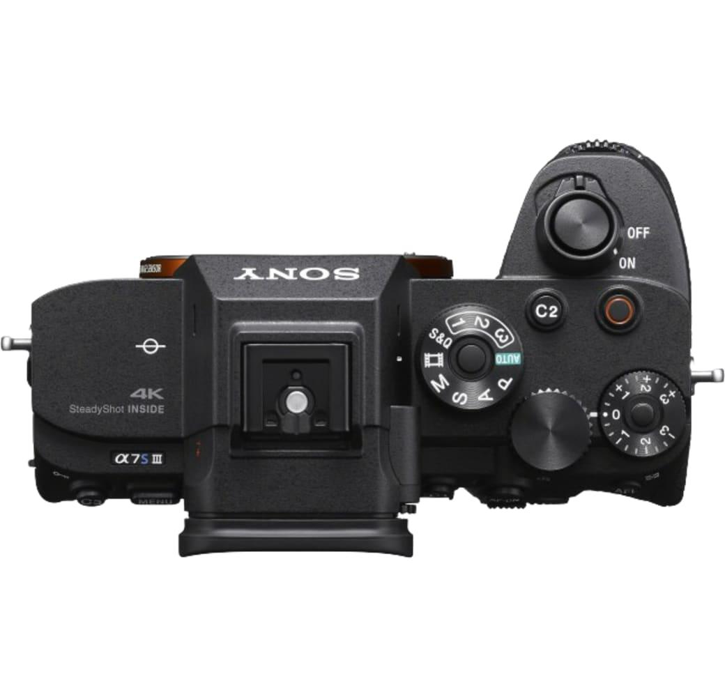 Schwarz Sony Alpha 7S III Systemkamera (nur Gehäuse).3