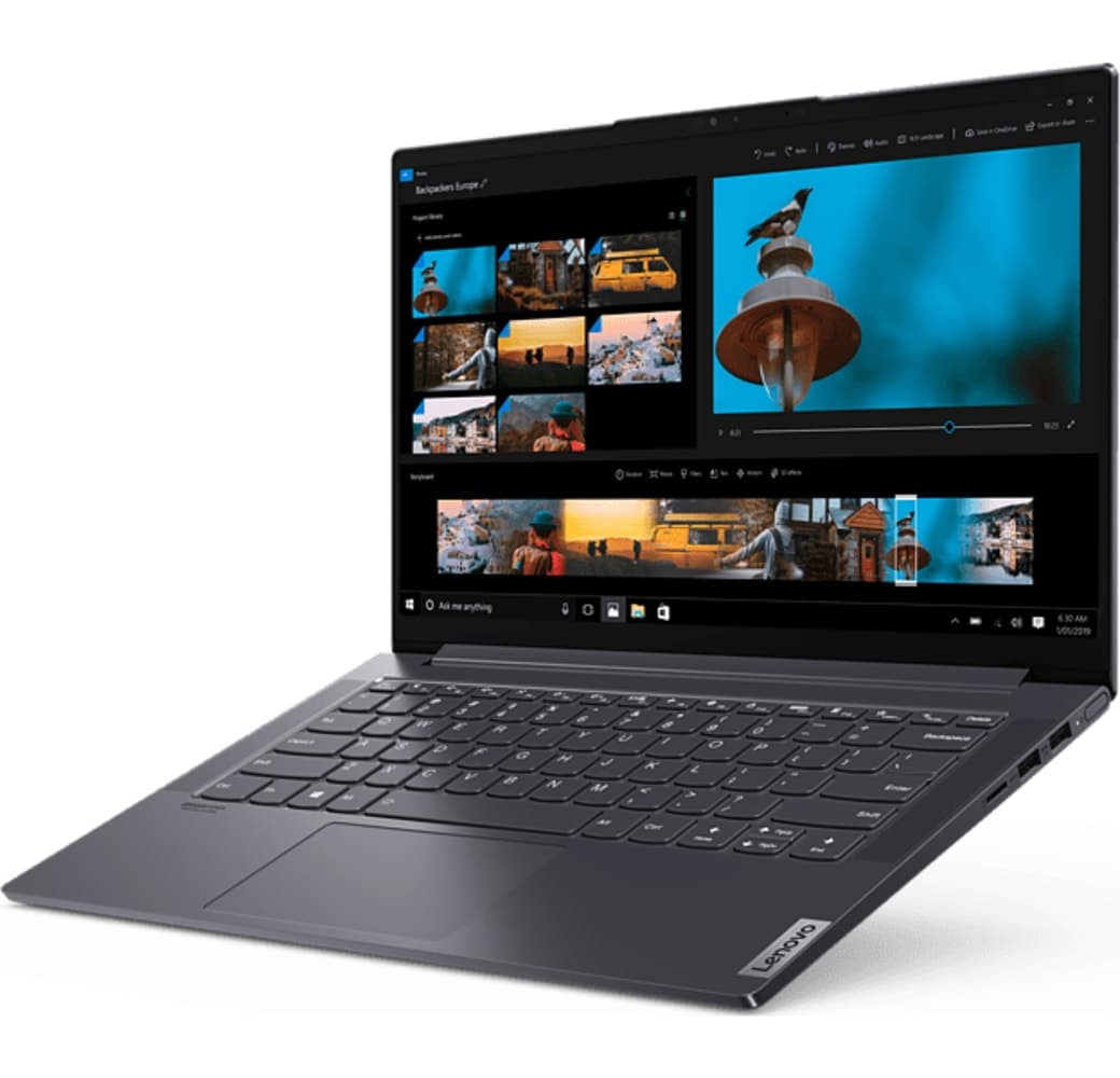 Slate-Grey Lenovo Yoga Slim 7i EVO mit Schutzhülle Laptop.5