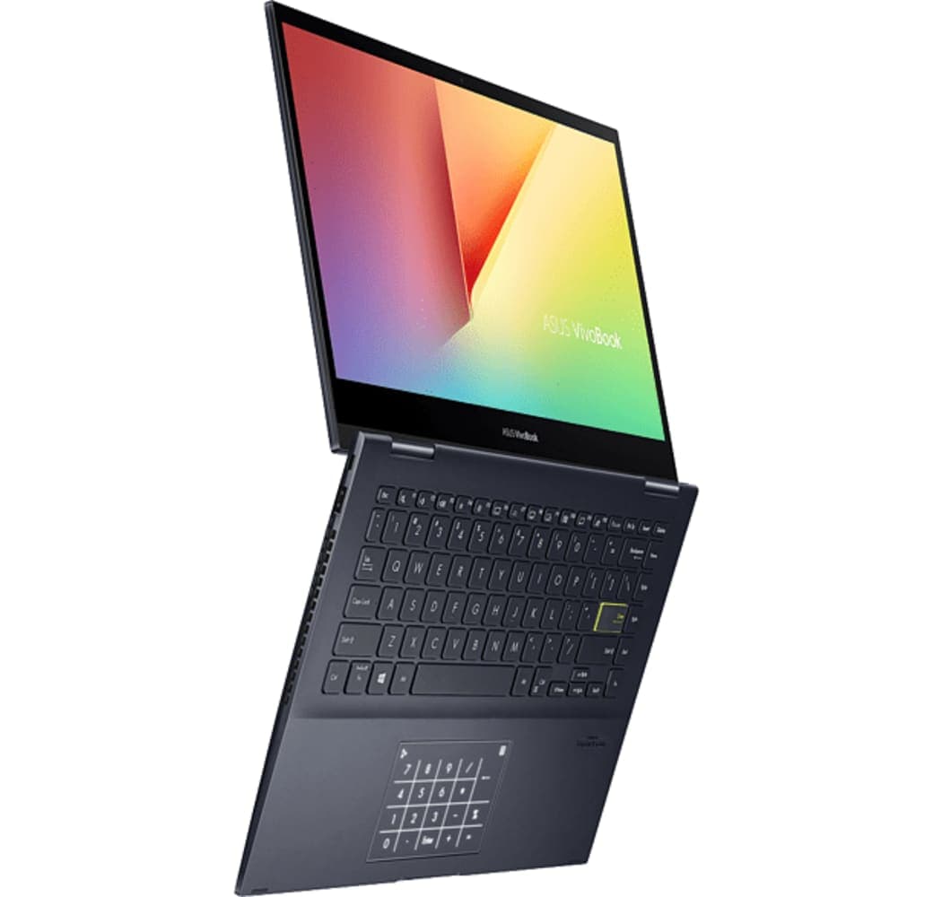 Maßgeschneiderter Schwarz Asus VivoBook Flip 14 Tm420Ia-Ec070T Laptop.2