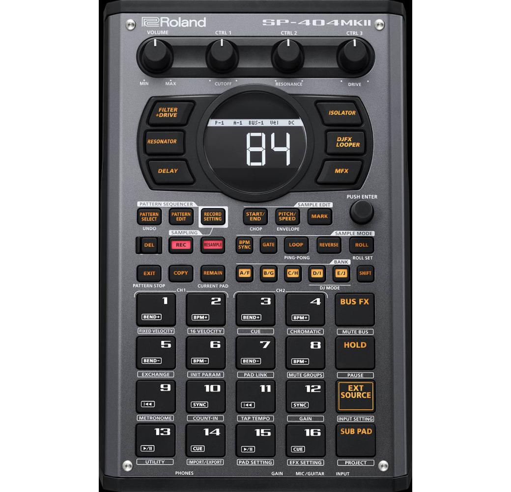 Black Roland SP-404MKII Mobile Sampler.1