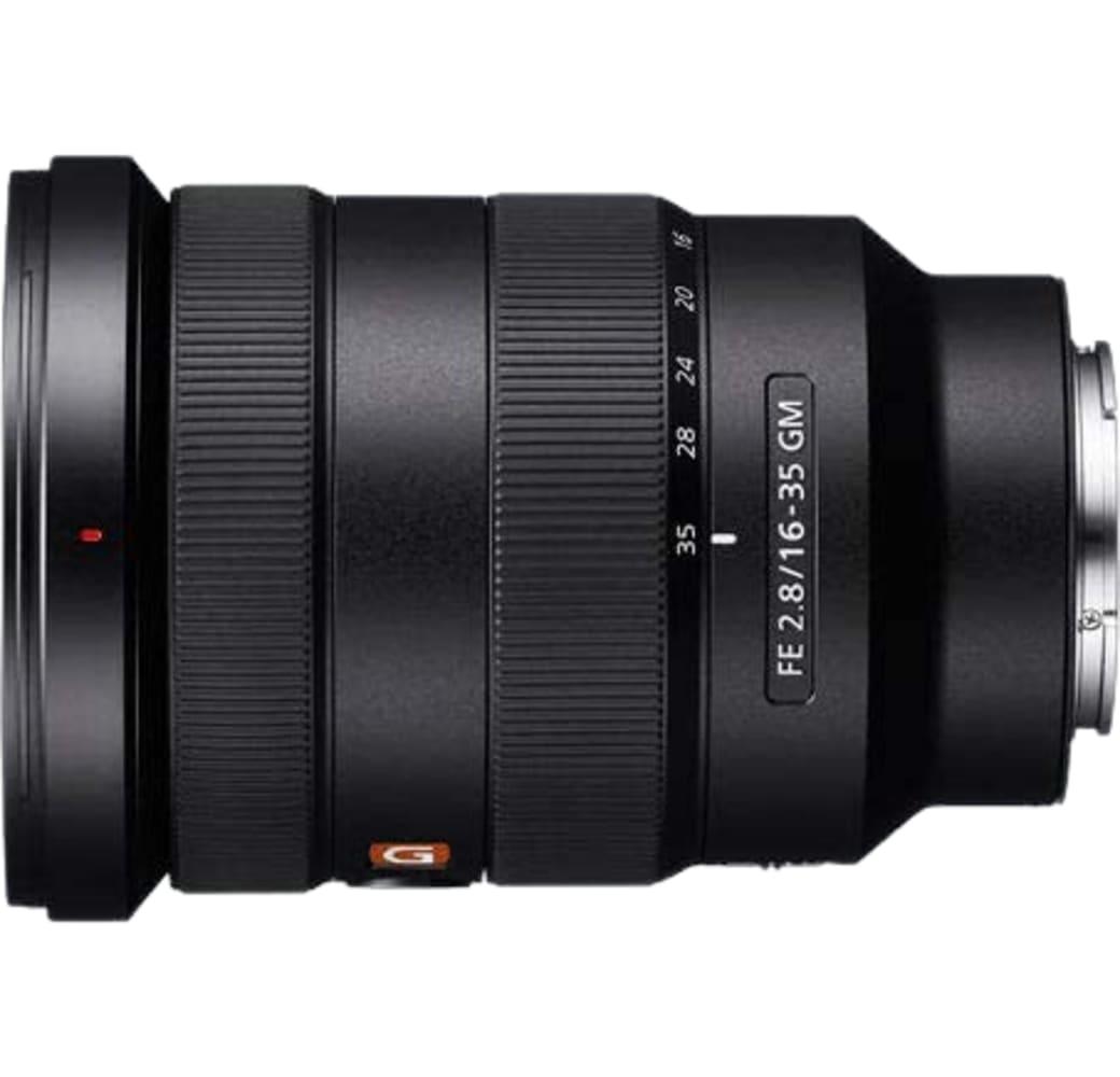 Black Sony FE 16-35mm f/2.8 GM lens.2