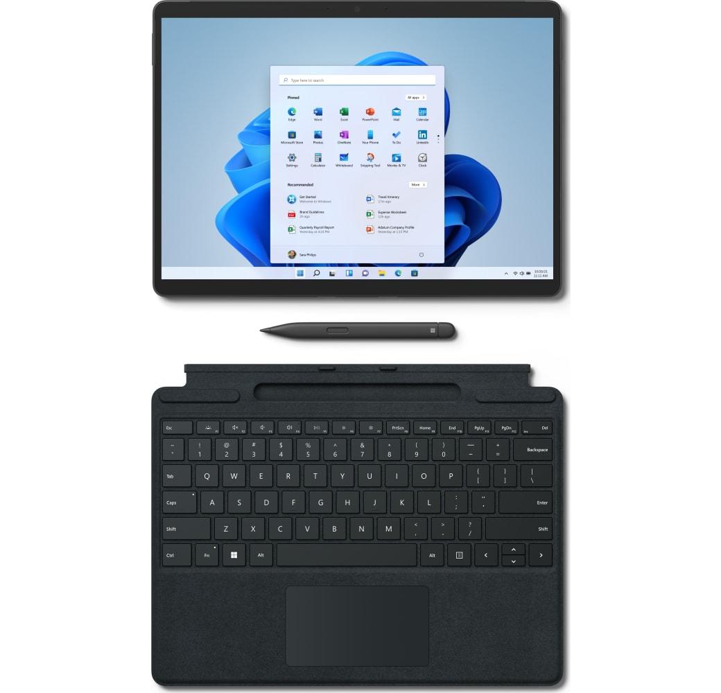 Grafito Microsoft Surface Pro 8 - Intel® Core™ i7-118587 - 16GB - 512GB SSD - Intel® Iris® Xe Graphics (sólo dispositivo).4