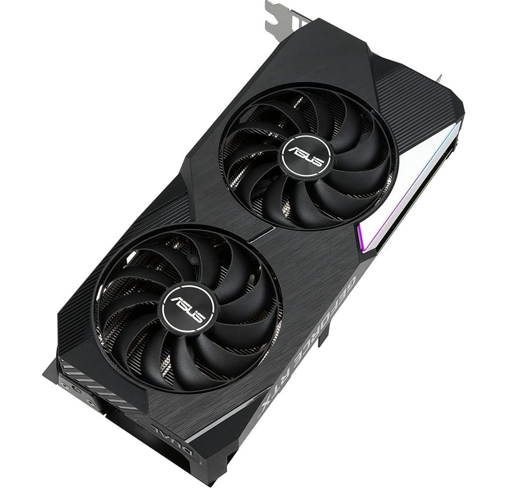 Black Asus Dual GeForce RTX™ 3060 Ti Mini OC Edition 8GB Graphics Card (LHR).2