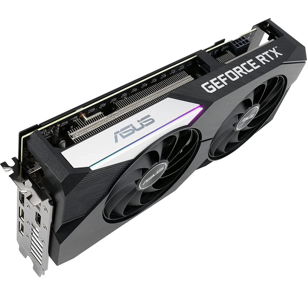 Black Asus Dual GeForce RTX™ 3060 Ti Mini OC Edition 8GB Graphics Card (LHR).3