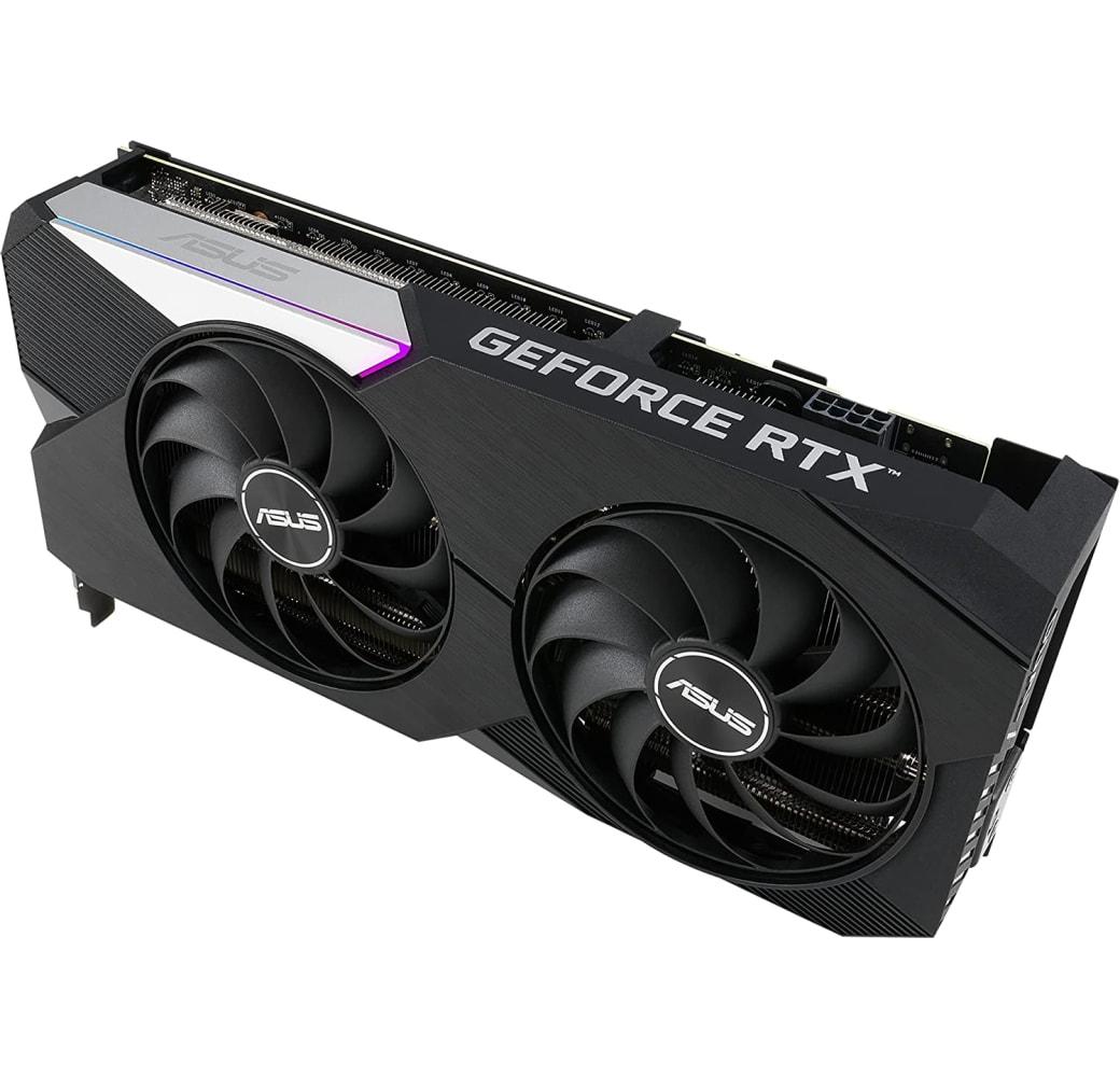 Black Asus Dual GeForce RTX™ 3060 Ti Mini OC Edition 8GB Graphics Card (LHR).4