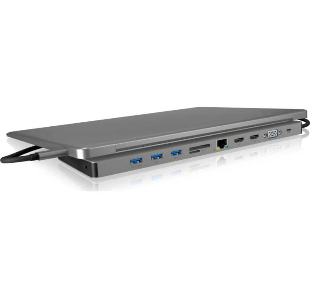 Grau Acer Adapter USB Type-C Dock.7