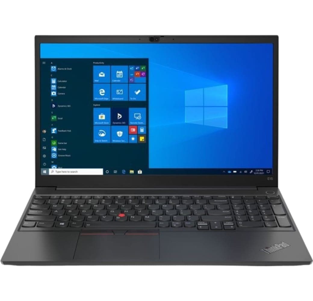 Black Lenovo ThinkPad E15 AMD G3 Laptop - AMD Ryzen™ 5 5500U - 8GB - 256GB SSD - AMD Radeon Graphics.1