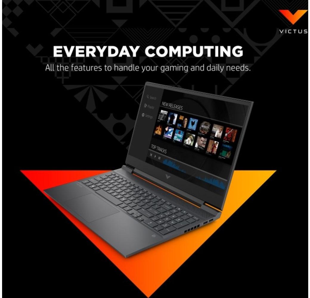 Silver HP Victus 16-d0057ng - Gaming Laptop - Intel® Core™ i5-11400H - 16GB - 512GB SSD - NVIDIA® GeForce® RTX 3050.7