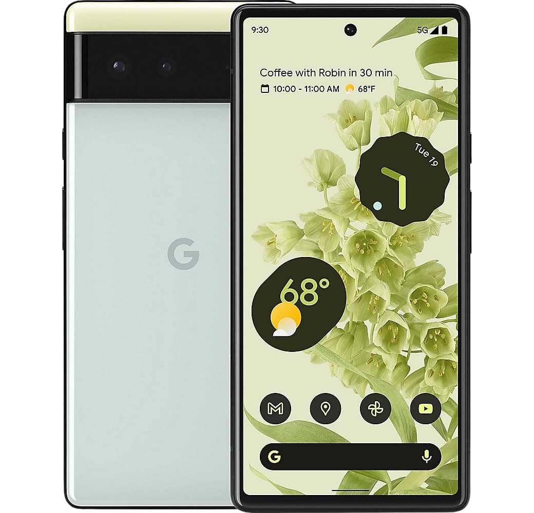 Sorta Seafoam Google Pixel 6 Smartphone - 128 GB - Dual SIM.1