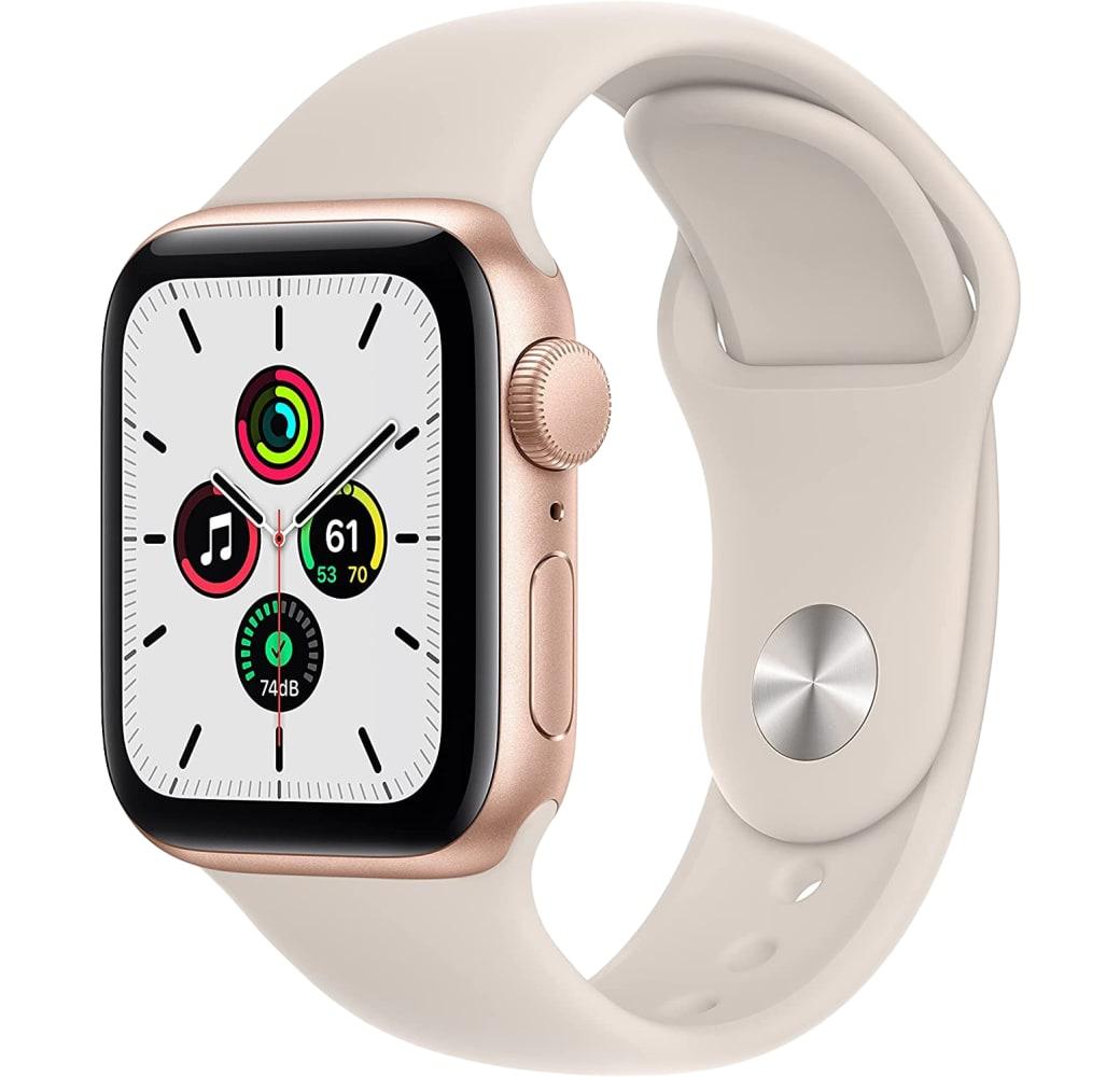 Starlight Apple Watch SE GPS, Aluminium behuizing, 40 mm.1
