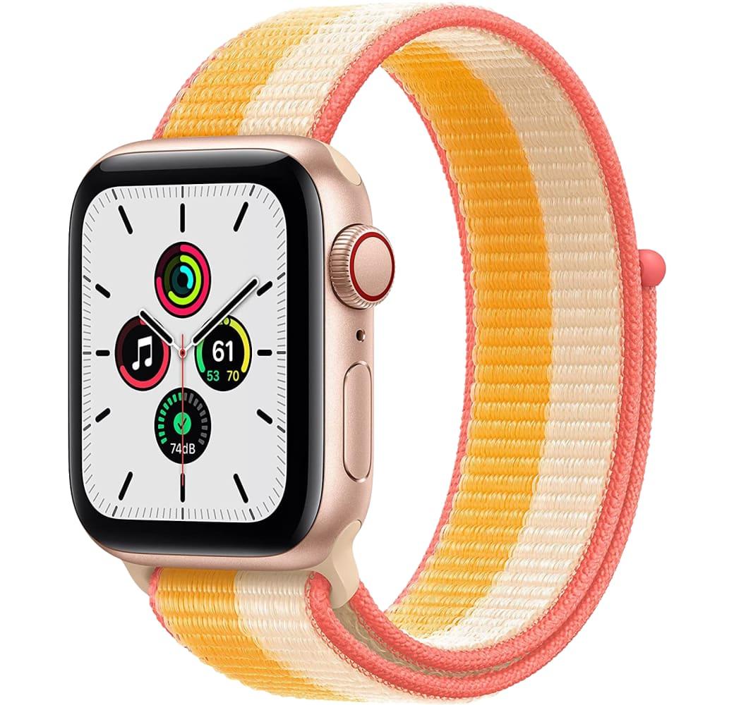 Maize/White Apple Watch SE GPS + Cellular, Aluminiumgehäuse, 44 mm.1