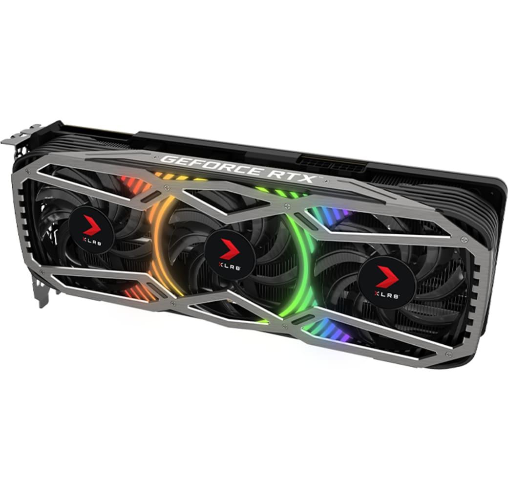 Schwarz PNY XLR8 Gaming REVEL EPIC-X RGB (LHR) GeForce RTX 3070 Grafikkarte.2