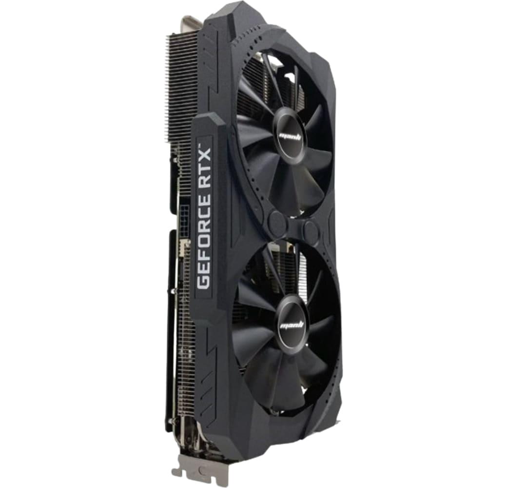 Black PNY Manli Twin (LHR) GeForce RTX 3070 Graphics Card.3
