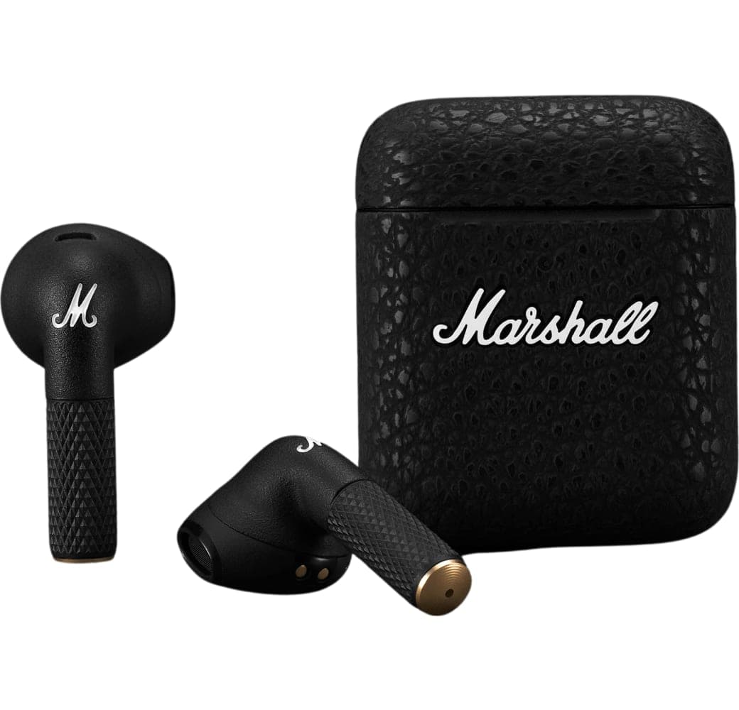 Black Marshall Minor III In-ear Bluetooth Headphones.1