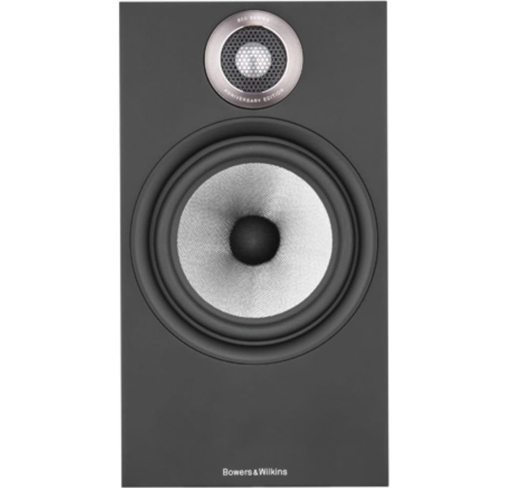 White Bowers & WIlkins 606 S2 Anniversary Edition Bookshelf speakers (pair).3