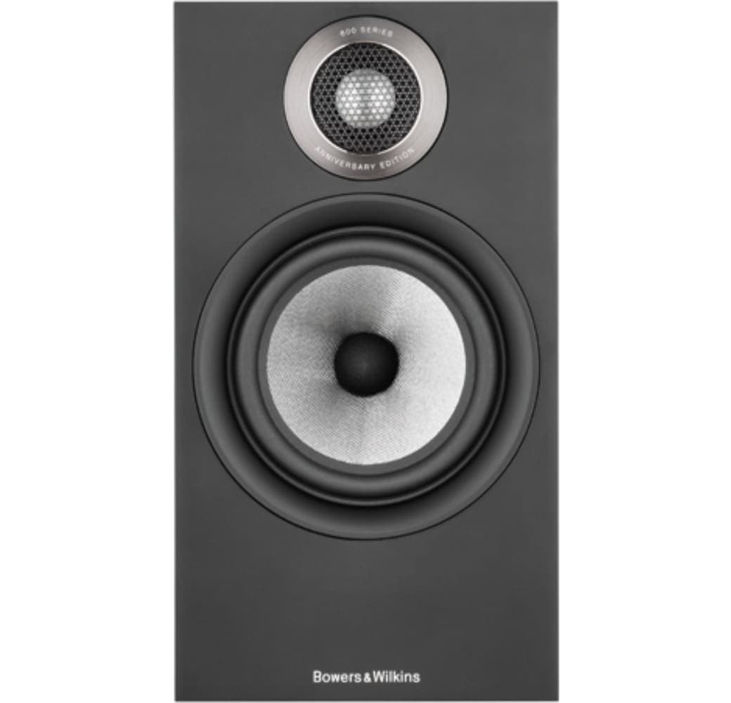 Black Bowers & WIlkins 607 S2 Anniversary Edition Bookshelf speakers (piece).2