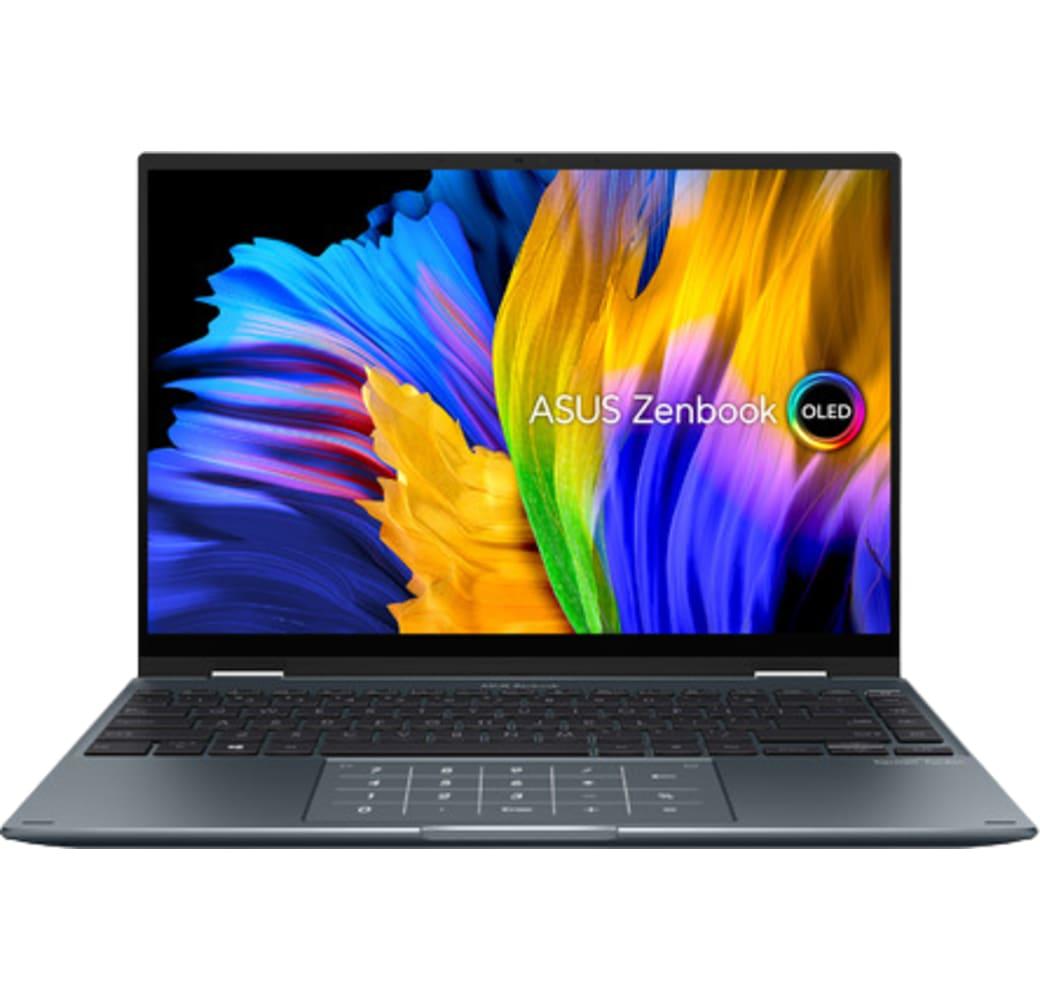 Blue ASUS Zenbook Flip 14" Laptop - Intel® Core™ i5-1135G7 - 16GB - 512GB SSD - Intel® Iris® Xe Graphics.1