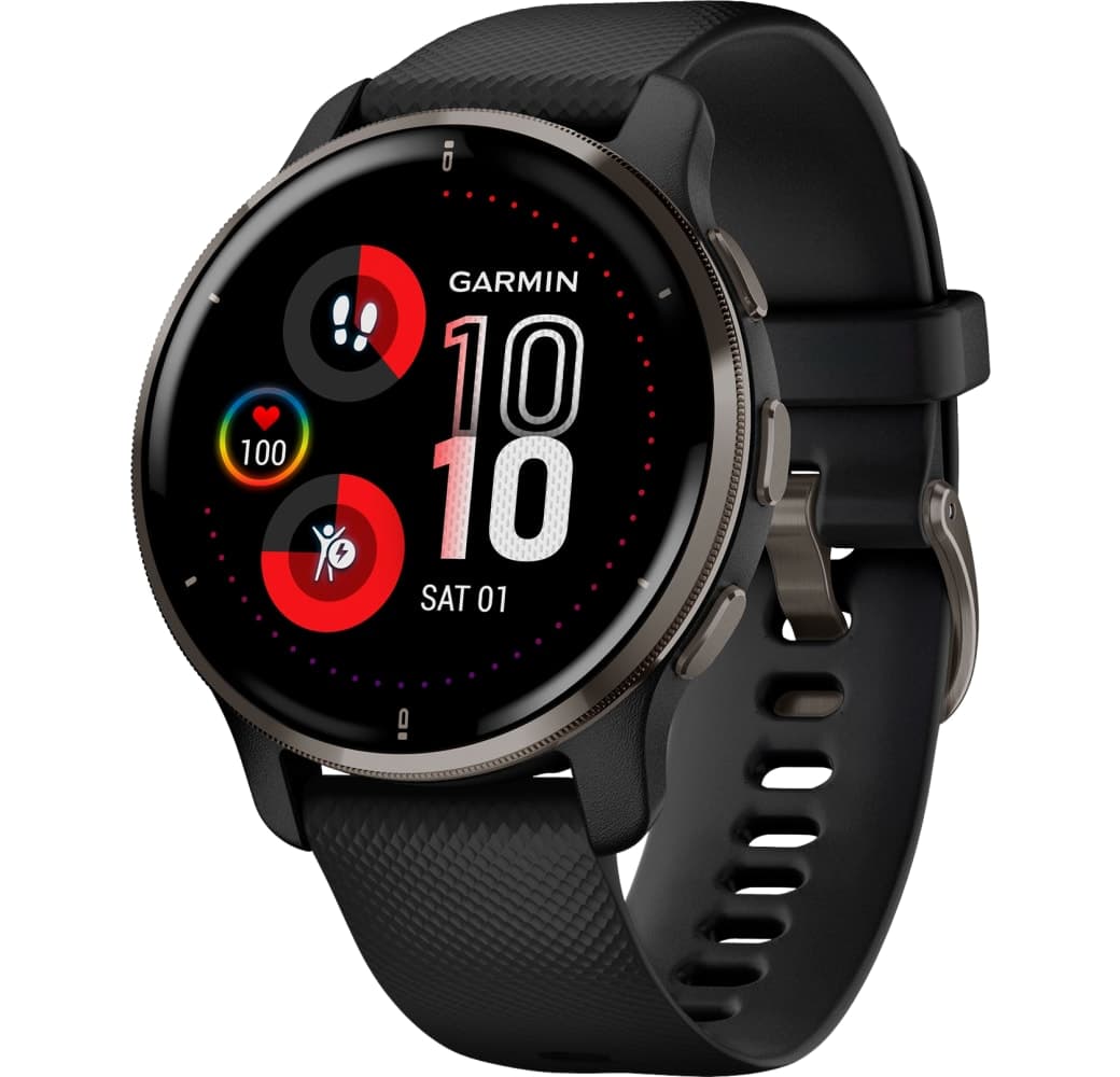 Graphit Garmin Venu 2 PLUS Smartwatch, Reinforced Polymer Case, 43mm.1
