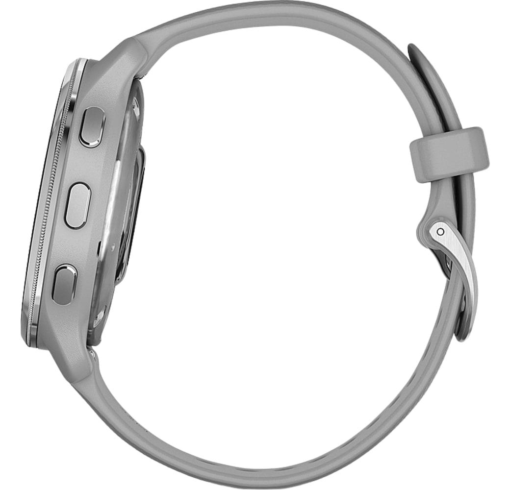 Silber Garmin Venu 2 PLUS Smartwatch, Reinforced Polymer Case, 43mm.4