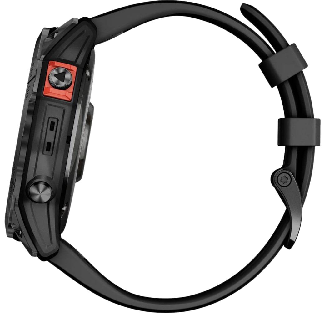 Black Garmin FENIX 7X SOLAR Smartwatch, Stainless Steel Case, 51mm.4