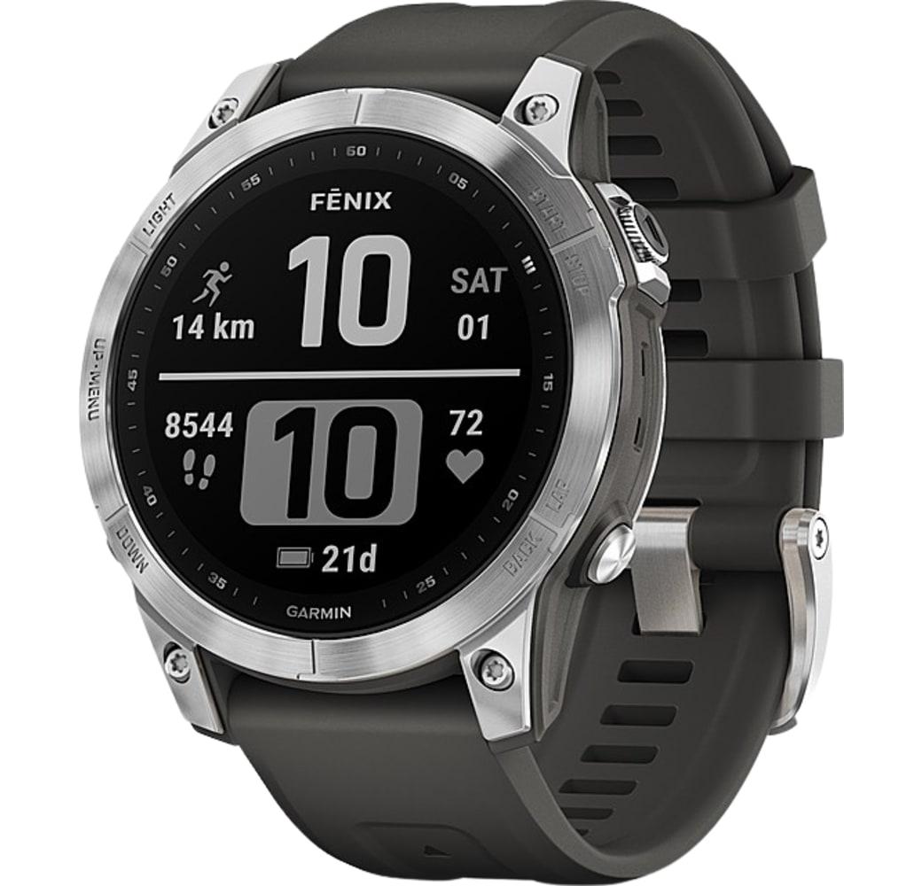 Grafito Garmin FENIX 7 Smartwatch, Stainless Steel Case, 47mm.1