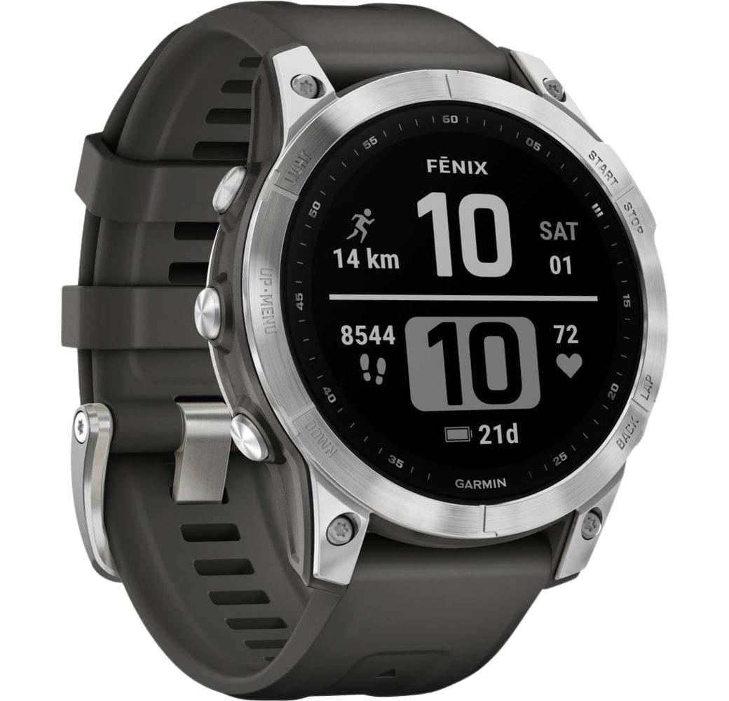 Grafito Garmin FENIX 7 Smartwatch, Stainless Steel Case, 47mm.2