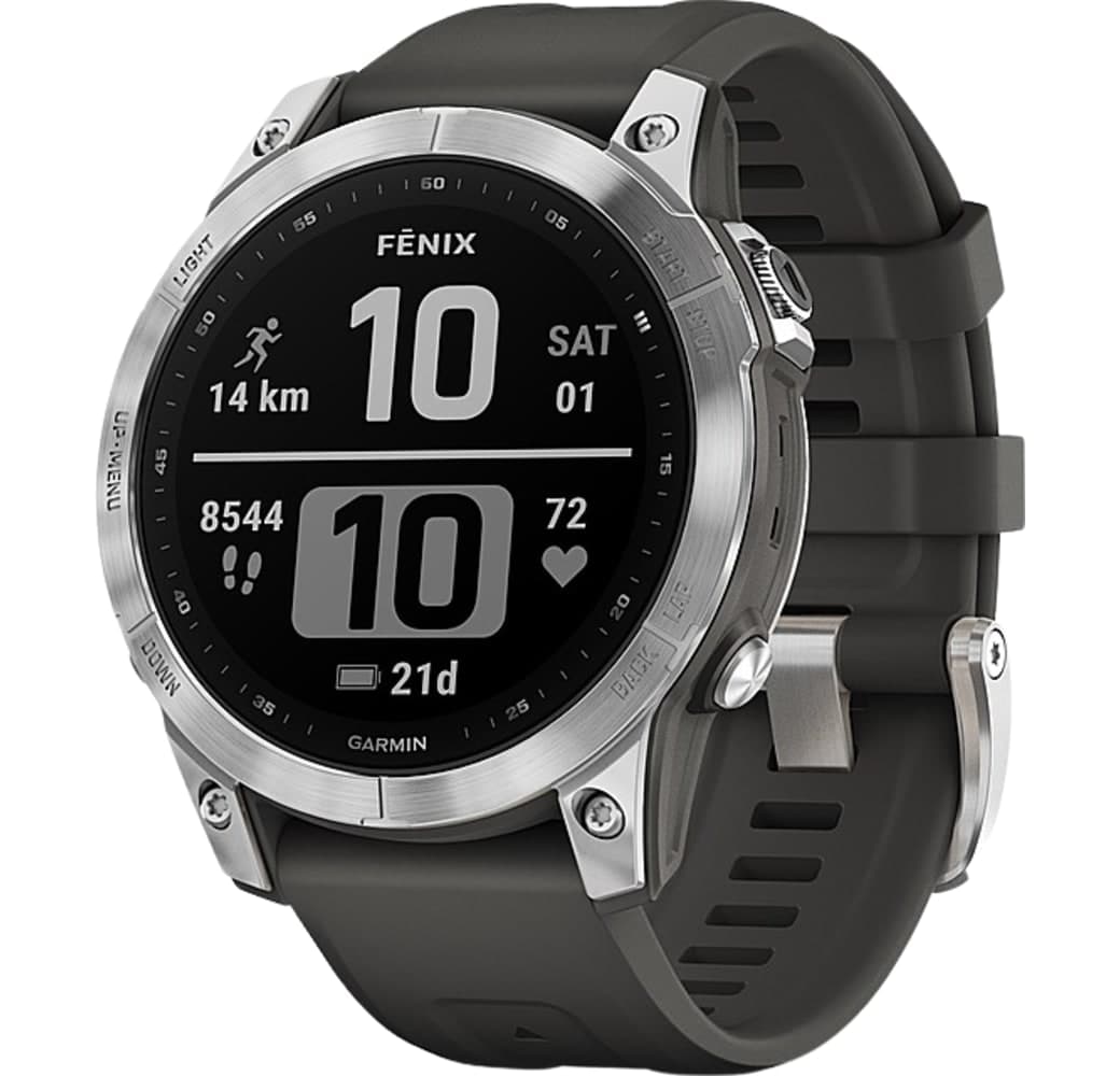 Grafito Garmin FENIX 7S Smartwatch, Stainless Steel Case, 42mm.1
