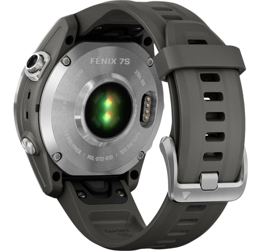 Grafito Garmin FENIX 7S Smartwatch, Stainless Steel Case, 42mm.5