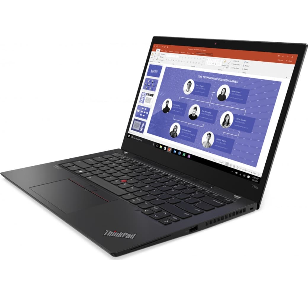Black Lenovo ThinkPad T14s Gen 2 Laptop - AMD Ryzen™ 7 5850U - 32GB - 1TB SSD - AMD Radeon™ Graphics.2
