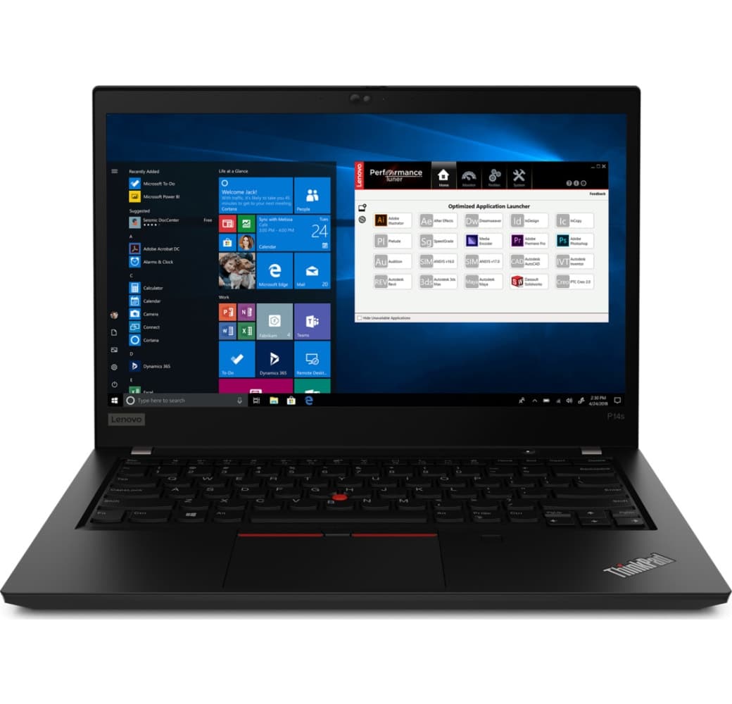 Schwarz Lenovo ThinkPad P14s Gen 1 Notebook - AMD Ryzen™ 7 4750U - 16GB - 512GB SSD - AMD Radeon™ Graphics.2