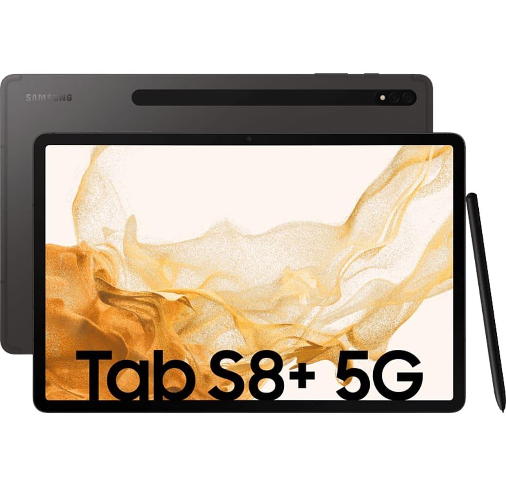 Grijs Samsung Tablet, Galaxy Tab S8+ (2022) - 5G - Android - 256GB.1