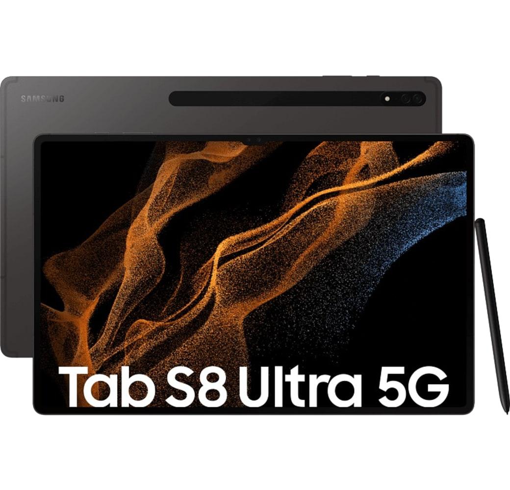 Graphite Samsung Tablet, Galaxy Tab S8 Ultra (2022) - 5G - Android - 512GB.1