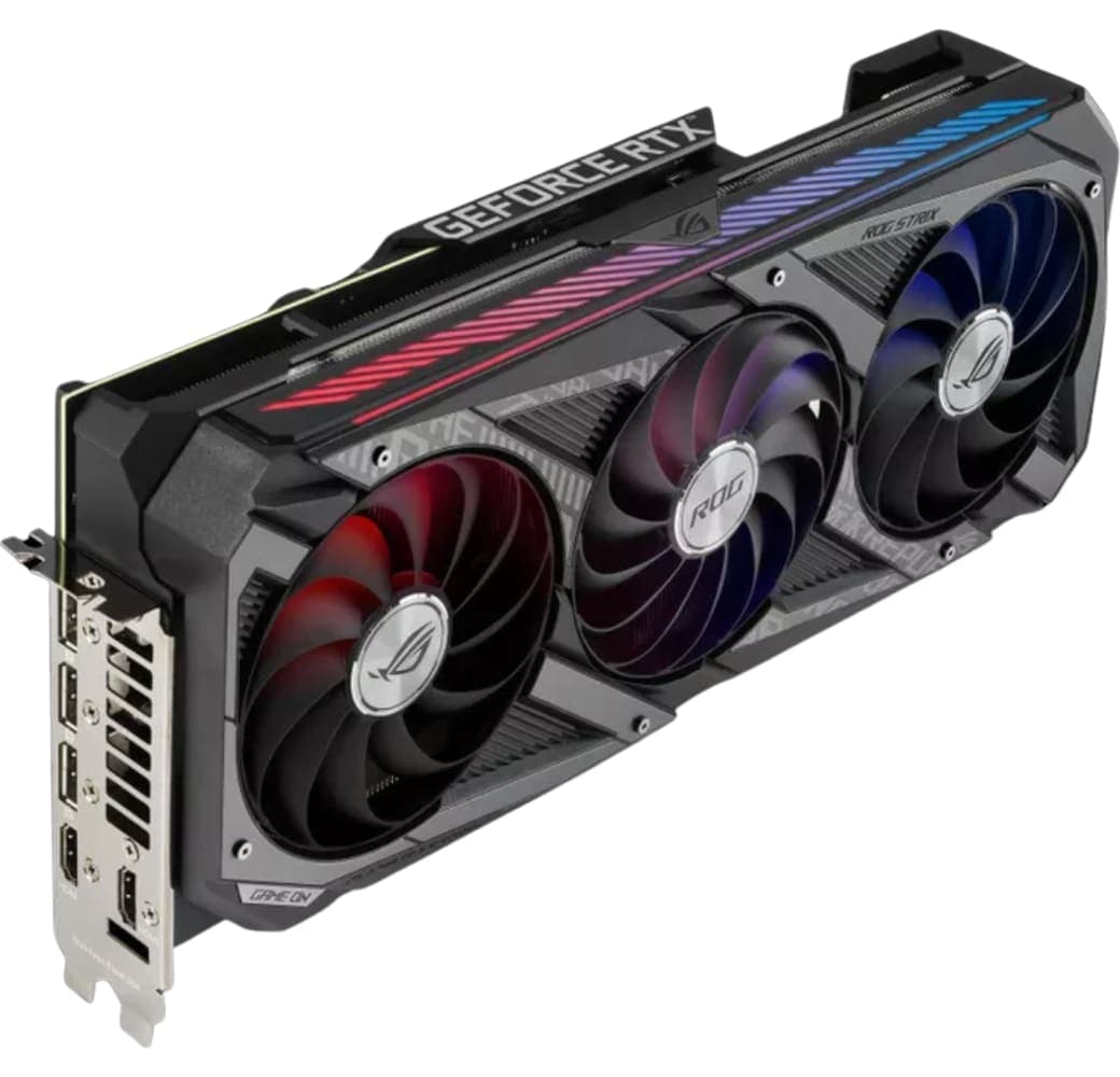 Black Asus ROG STRIX V2 OC Edition Geforce RTX 3080 Graphics Card.2