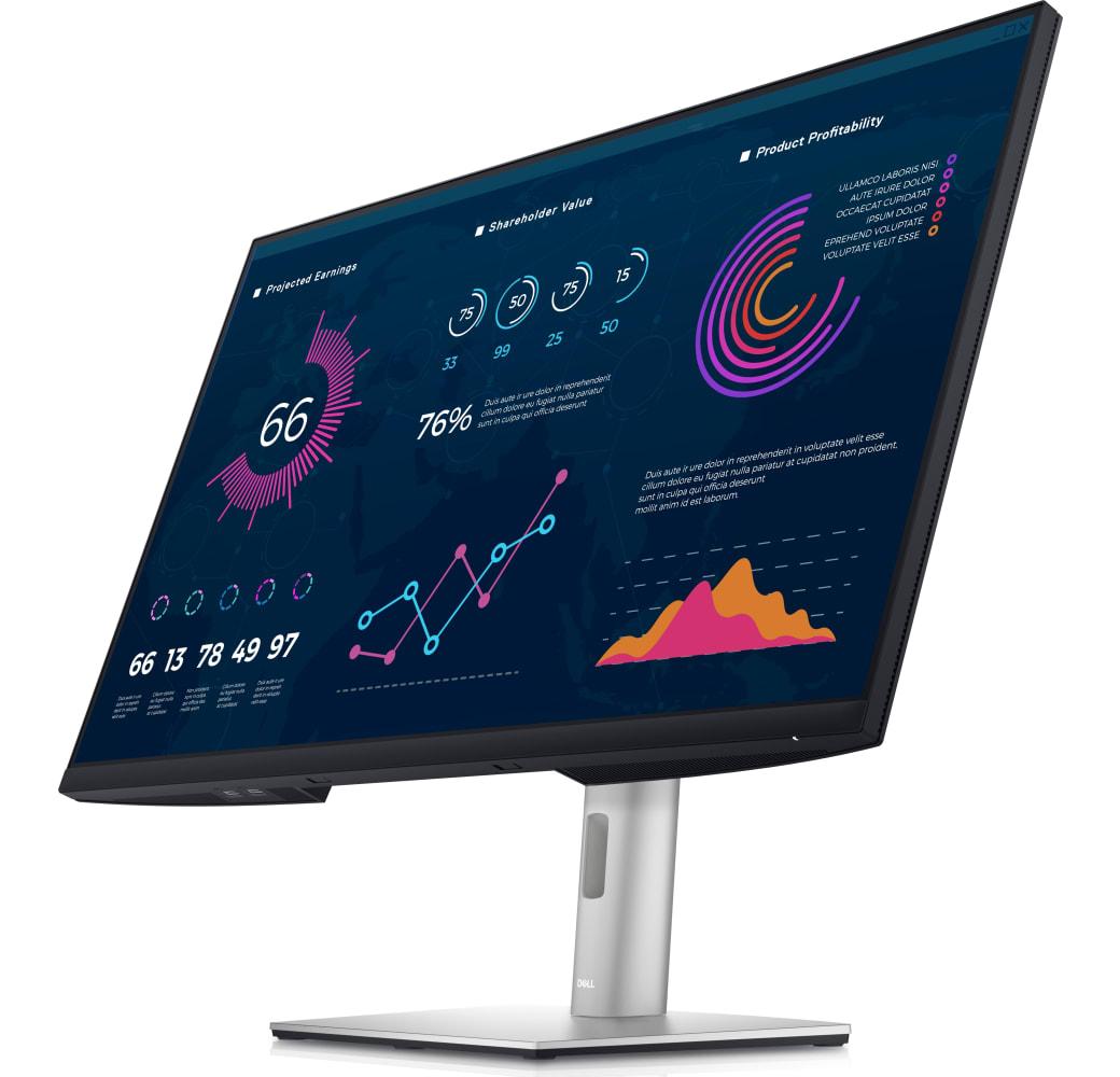 Schwarz Dell - 32" P3221D QHD Business Monitor mit USB-C.2