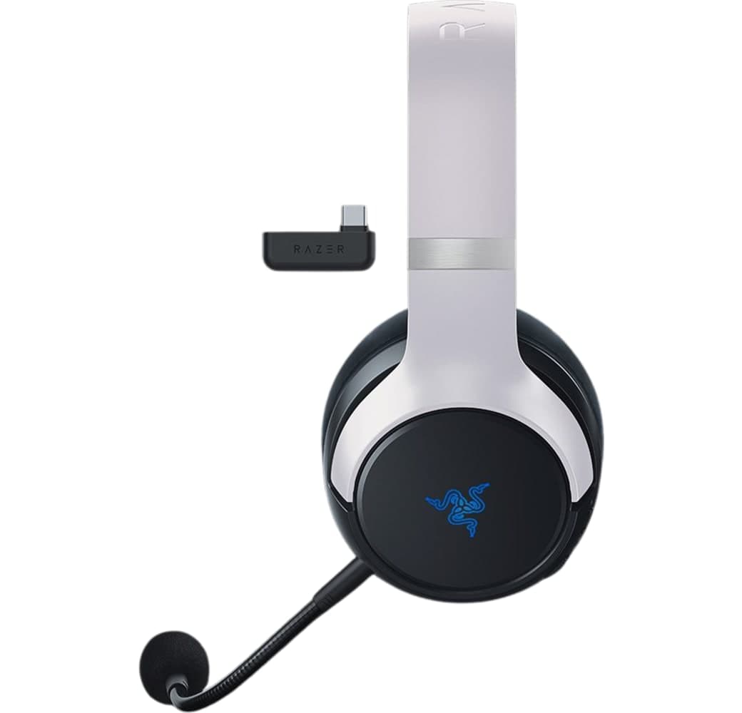 White Razer Kaira Pro for Playstation Over-ear Gaming Headphones.1