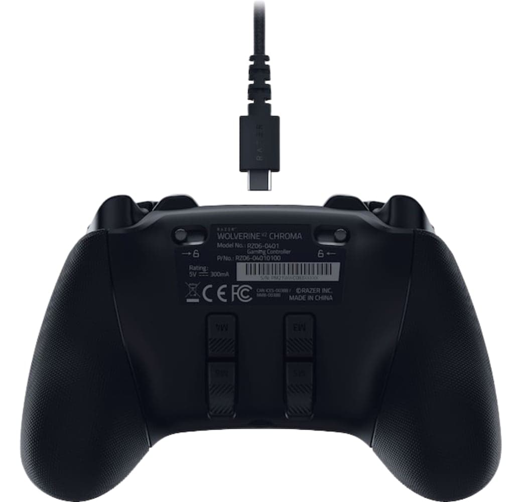 Black Razer Wolverine V2 Chroma (Xbox & PC) Wired Controller.5