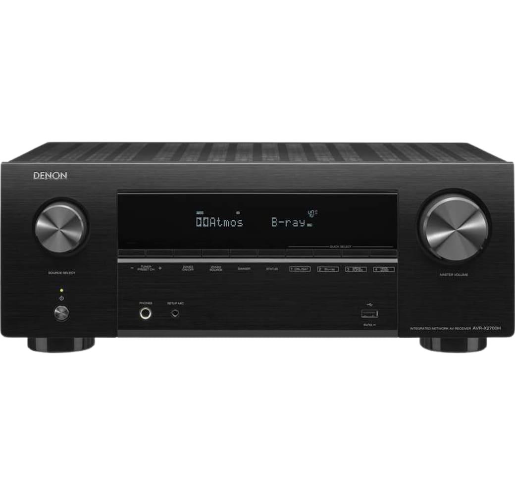 Schwarz Denon AVR-X2700H Heimkino-Receiver.1