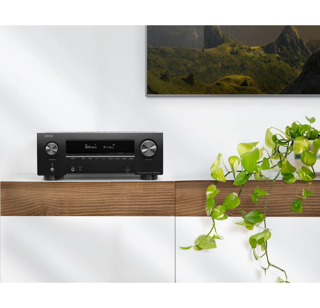 Schwarz Denon AVR-X2700H Heimkino-Receiver.5
