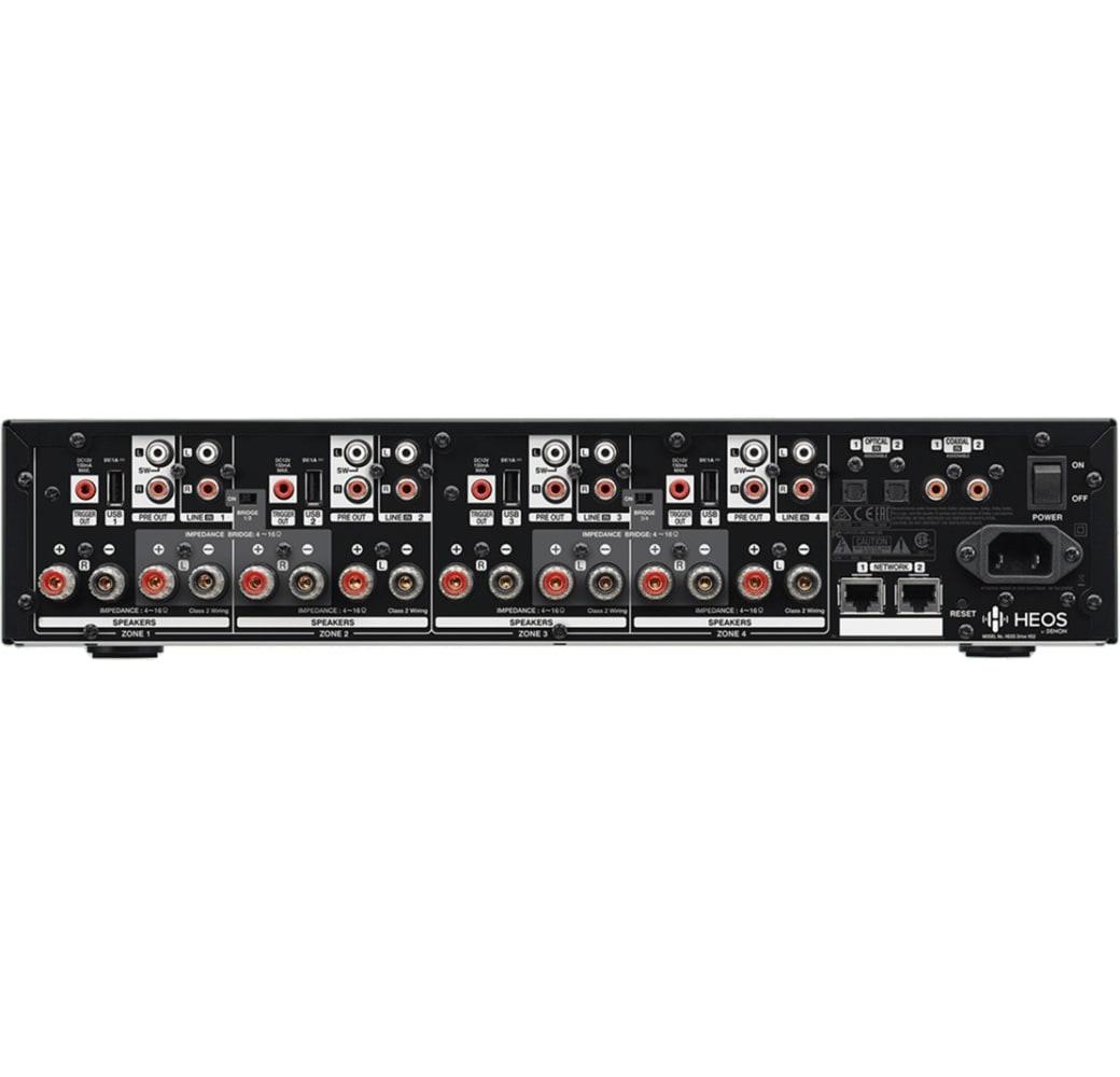 Zwart Denon HEOS Drive HS2 Multi-zone versterker.4