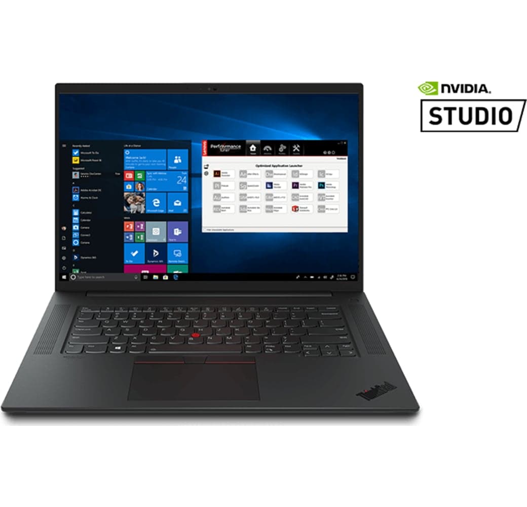 Schwarz Lenovo ThinkPad P1 Gen 4 Notebook - Intel® Core™ i7-11800H - 16GB - 512GB SSD - NVIDIA® T1200.4