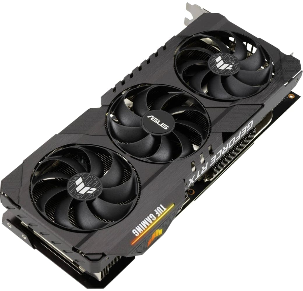 Schwarz ASUS TUF Gaming GeForce RTX 3080 Grafikkarte.2