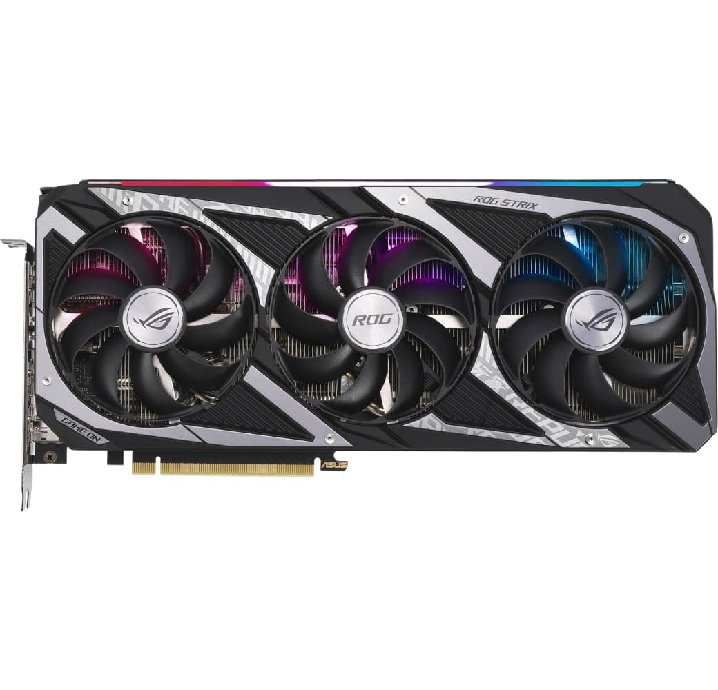 Black ASUS ROG Strix GeForce RTX 3060 OC Edition Graphics Card.1
