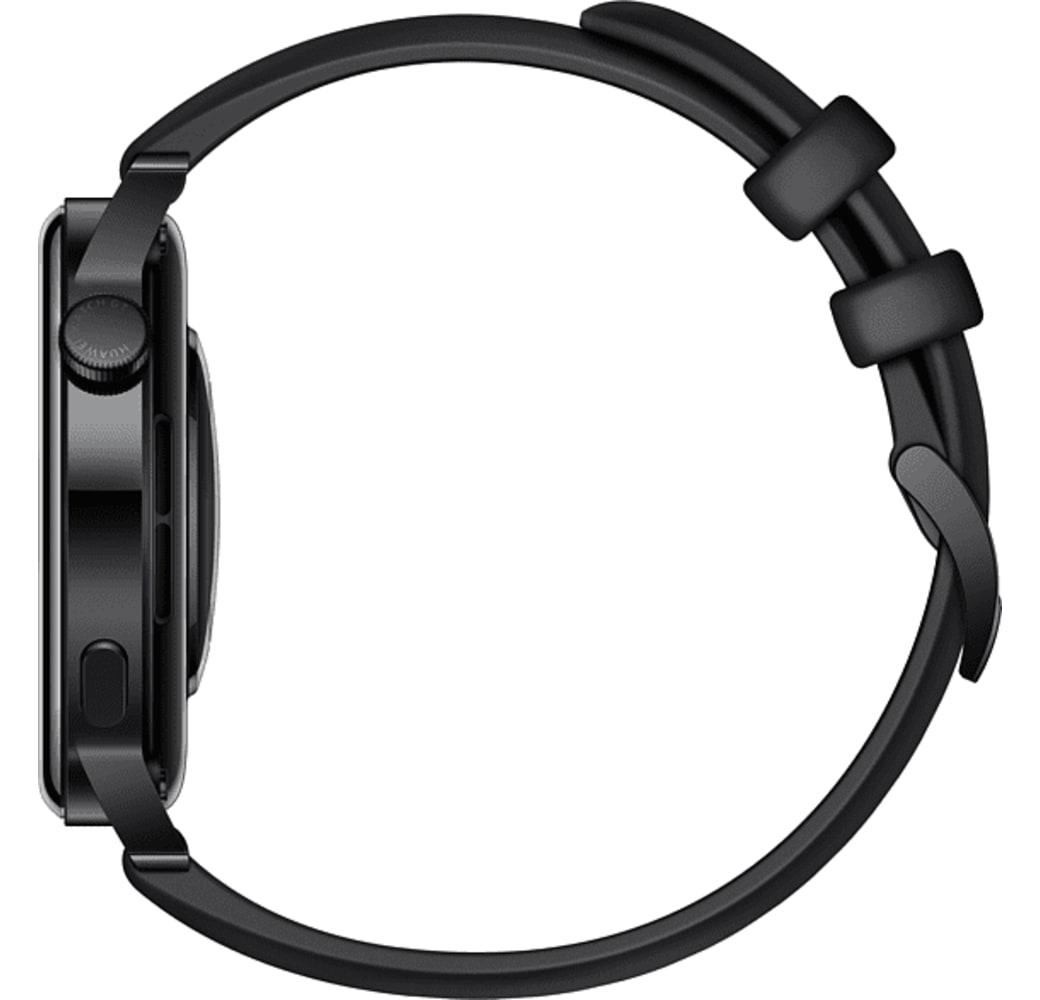 Black Huawei Watch GT3 Smartwatch, Stainless Steel Case, 42mm.5
