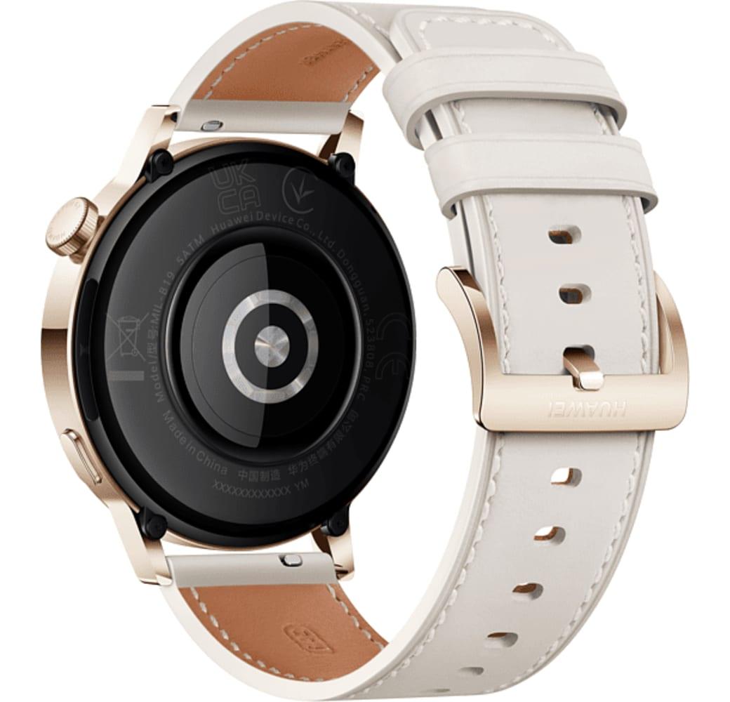 Grau Blau Huawei Watch GT3 Smartwatch, Stainless Steel Case, 42mm.4