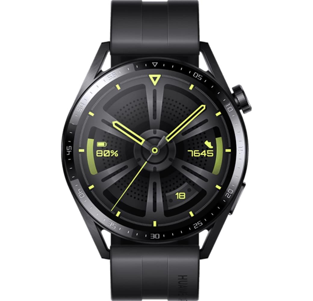 Silber Huawei Watch GT3 Smartwatch, Stainless Steel Case, 46mm.2