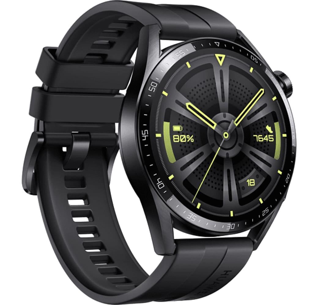 Silber Huawei Watch GT3 Smartwatch, Stainless Steel Case, 46mm.3