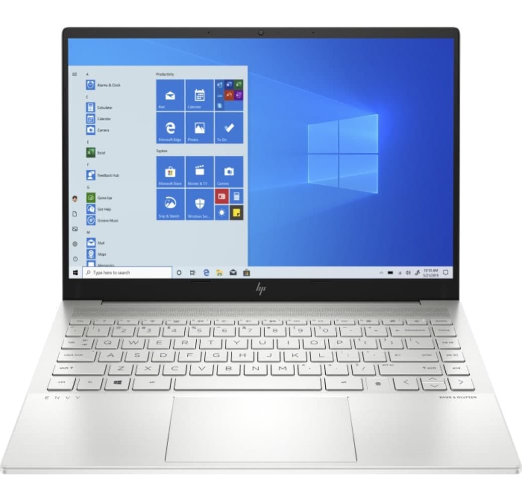 Silber HP Envy 14-eb0256ng Notebook - Intel® Core™ i5-1135G7 - 16GB - 512GB SSD - NVIDIA® GeForce® GTX™ 1650 Ti Max-Q.1