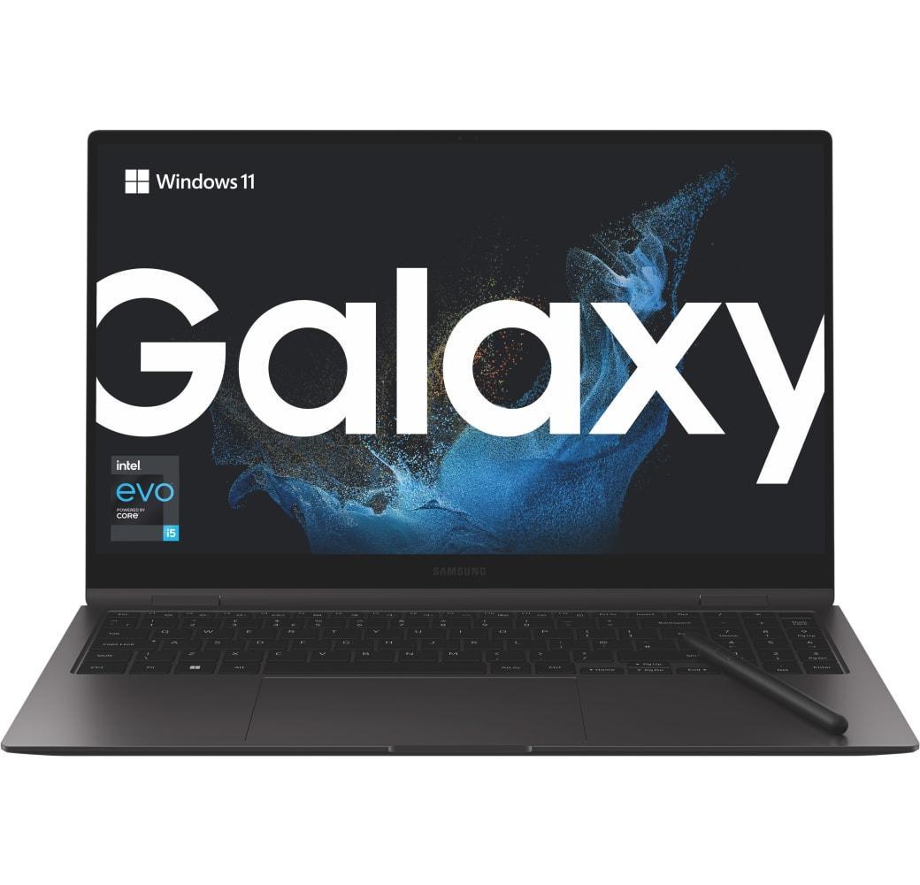 Graphite Samsung Galaxy Book2 Pro 360 Laptop - Intel® Core™ i5-1240P - 8GB - 256GB SSD - Iris® Xe Graphics.1