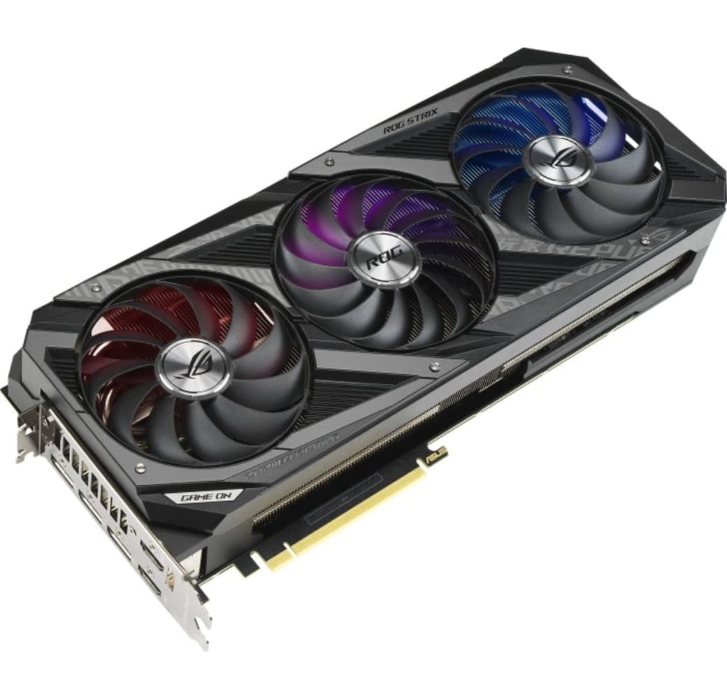 Black Asus ROG Strix GeForce RTX 3070 Ti OC Graphics Card.1